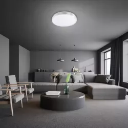 Plafon LED Lampa Sufitowa z Czujnikiem mikrofalowy-5908263386556