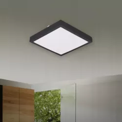 Plafon LED 2x E27 oprawa LAMPA panel CZUJNIK RUCHU MIKROFALOWY-5904703000778