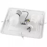 Plafon LED 2x E27 oprawa LAMPA panel CZUJNIK RUCHU MIKROFALOWY-5904703000778