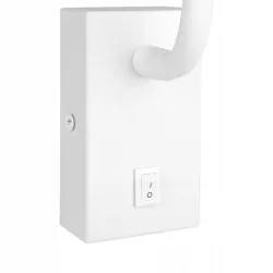 LAMPA ŚCIENNA LED KINKIET DO CZYTANIA WŁĄCZNIK BIAŁY regulowana-5908263384330