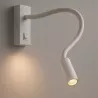 LAMPA ŚCIENNA LED KINKIET DO CZYTANIA WŁĄCZNIK BIAŁY regulowana-5908263384330