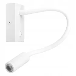 LAMPA ŚCIENNA LED KINKIET DO CZYTANIA WŁĄCZNIK BIAŁY regulowana-5908263384330