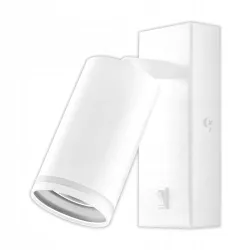 LAMPA ŚCIENNA GU10 LED KINKIET DO CZYTANIA WŁĄCZNIK-5904703001836