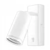 LAMPA ŚCIENNA GU10 LED KINKIET DO CZYTANIA WŁĄCZNIK-5904703001836