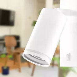 LAMPA ŚCIENNA GU10 LED KINKIET DO CZYTANIA WŁĄCZNIK-5904703001836