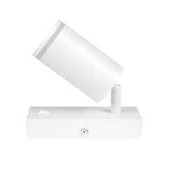 LAMPA ŚCIENNA GU10 LED KINKIET DO CZYTANIA WŁĄCZNIK-5904703001836