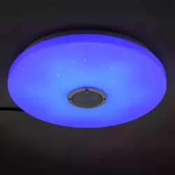 Plafon LED lampa sufitowa panel 48W oprawa GŁOŚNIK BLUETOOTH RGB 40cm-5904703002406