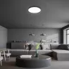PLAFON SUFITOWY LAMPA LED 18W 4000K PANEL NATYNKOWY SUFITOWY OKRĄGŁY CZARNY-5904703008675
