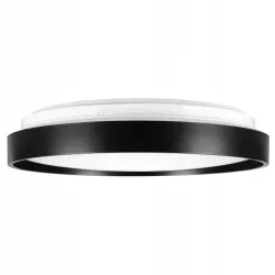 PLAFON SUFITOWY LAMPA LED 18W 4000K PANEL NATYNKOWY SUFITOWY OKRĄGŁY CZARNY-5904703008675