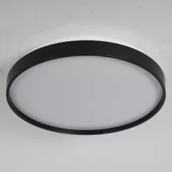 PLAFON SUFITOWY LAMPA LED 18W 4000K PANEL NATYNKOWY SUFITOWY OKRĄGŁY CZARNY-5904703008675