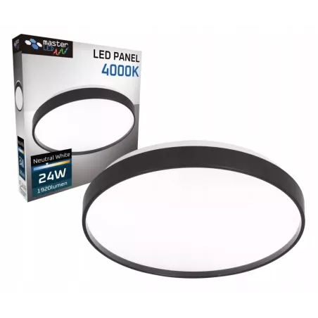 PANEL LED NATYNKOWY plafon sufitowy 24W OKRĄGŁY-5904703008682