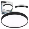 PLAFON LED NATYNKOWY LAMPA SUFITOWA 36W 4000K PANEL SUFITOWY OKRĄGŁY CZARNY-5904703008699