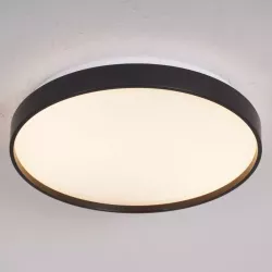PLAFON LED NATYNKOWY LAMPA SUFITOWA 36W 4000K PANEL SUFITOWY OKRĄGŁY CZARNY-5904703008699