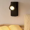 Kinkiet ścienny LAMPA ŚCIENNA GU10 LED DO CZYTANIA WŁĄCZNIK CZARNA USB-5904703010944