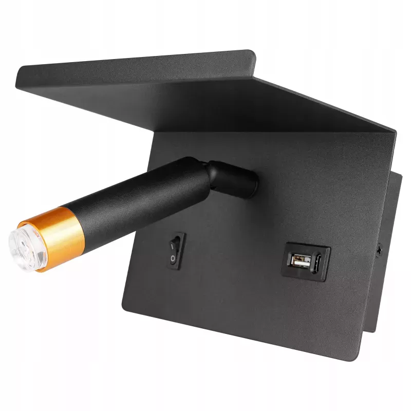 LAMPA NOCNA LED G9 KINKIET DO CZYTANIA Z USB-5904703010753