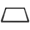 Ramka natynkowa do panelu LED 600x600 Czarna 43mm-5904703016632