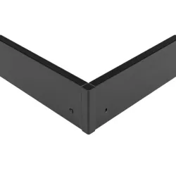 Ramka natynkowa do panelu LED 600x600 Czarna 43mm-5904703016632