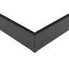 Ramka natynkowa do panelu LED 600x600 Czarna 43mm-5904703016632