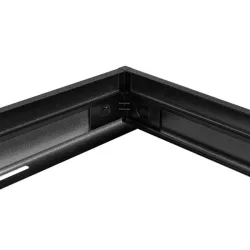 Ramka natynkowa do panelu LED 600x600 Czarna 43mm-5904703016632
