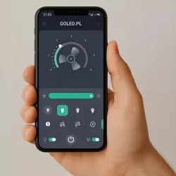 Plafon okrągły Masterled 48 biały-5904703013457