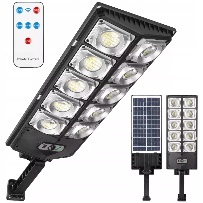LAMPA solarna uliczna Latarnia LED MOCNA 300W IP65 6000K-5904703014164