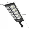 LAMPA solarna uliczna Latarnia LED MOCNA 300W IP65 6000K-5904703014164