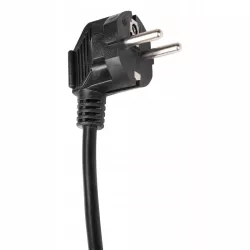 Przedłużacz listwa zasilająca 1,5m UZIEMIENIE 4 GNIAZD CZARNY 3x1MM-5904703013877