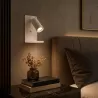Kinkiet do czytania lampa ścienna GU10 LED USB biały-5904703015468