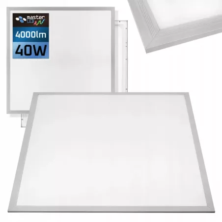 Panel LED 40W 60x60cm plafon lampa sufitowa podtynkowy podwieszany LED-5904703015918