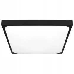 Plafon Lampa sufitowa LED 2x E27 kwadratowy Natynkowy Oprawa czarny-5904703017240