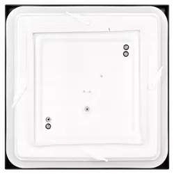 Plafon Lampa sufitowa LED 2x E27 kwadratowy Natynkowy Oprawa czarny-5904703017240