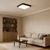 Plafon LED Panel Sufitowy Natynkowy Lampa 2x E27 CZUJNIK RUCHU Kwadratowy-5904703017264