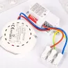 Plafon LED Lampa sufitowa panel 2x E27 CZUJNIK RUCHU kwadratowy Natynkowy-5904703017257