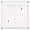 Plafon LED Lampa sufitowa panel 2x E27 CZUJNIK RUCHU kwadratowy Natynkowy-5904703017257