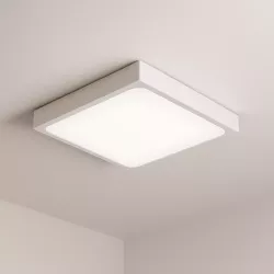 Plafon LED Lampa sufitowa panel 2x E27 CZUJNIK RUCHU kwadratowy Natynkowy-5904703017257