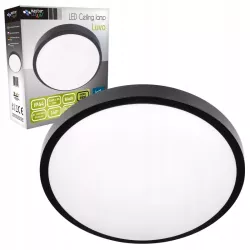 Plafon LED Panel Sufitowy Natynkowy Lampa 2x E27 Okrągły-5904703017226