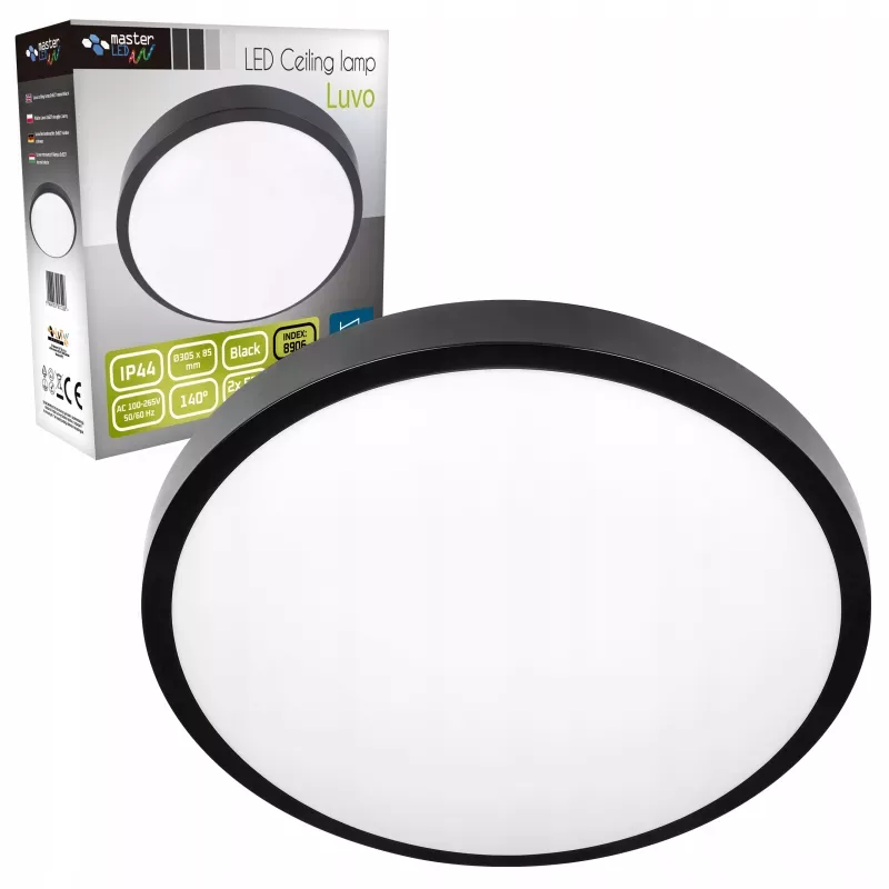 Plafon LED Panel Sufitowy Natynkowy Lampa 2x E27 Okrągły-5904703017226