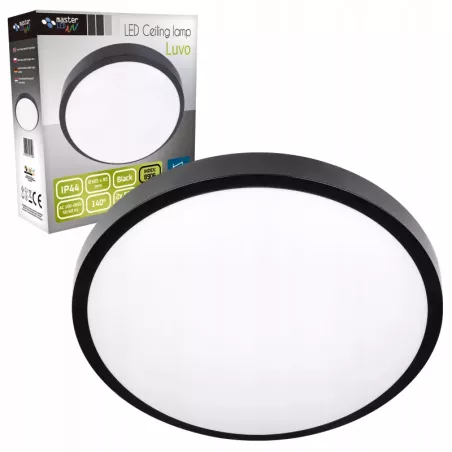 Plafon LED Panel Sufitowy Natynkowy Lampa 2x E27 Okrągły-5904703017226