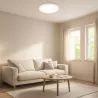 Lampa sufitowa LED Plafon natynkowy okrągły 2x E27 Oprawa biała-5904703017219