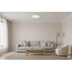 Lampa sufitowa LED Plafon natynkowy okrągły 2x E27 Oprawa biała-5904703017219