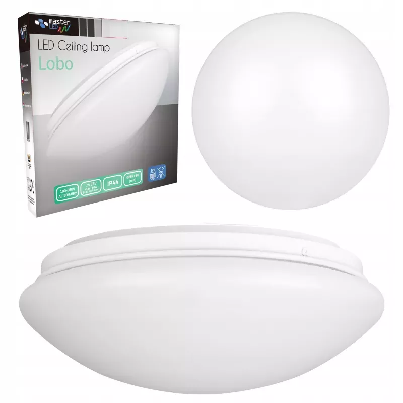 PLAFON LED Lampa Sufitowa Panel SUFITOWY NATYNKOWY 2xE27 łazienkowy-5904703017066
