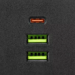 Przedłużacz listwa zasilająca USB rozgałęźnik 2 GNIAZDA UZIEMIENIE 3x USB C-5904703017790