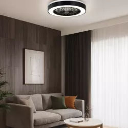 Plafon LED z wentylatorem 36W regulowana temperatura-5904703019190