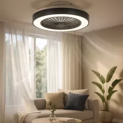 Plafon LED z wentylatorem 36W regulowana temperatura-5904703019190