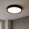 Plafon LED Panel Sufitowy Natynkowy Lampa 24W Okrągły 4000K czarny-5904703019367