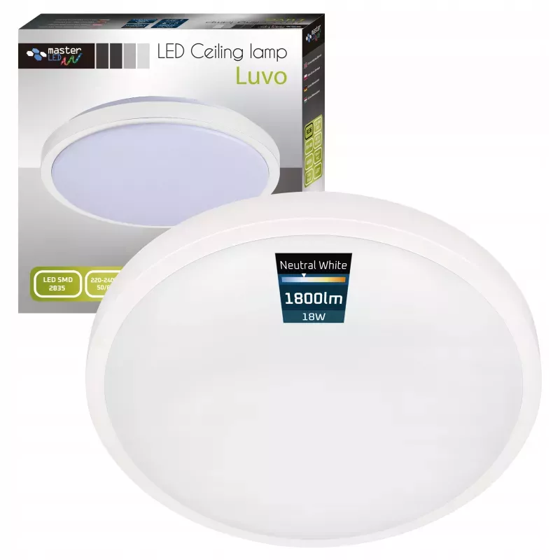 Plafon LED lampa sufitowa natynkowa 18W 4000K okrągły Oprawa sufitowy-5904703019435