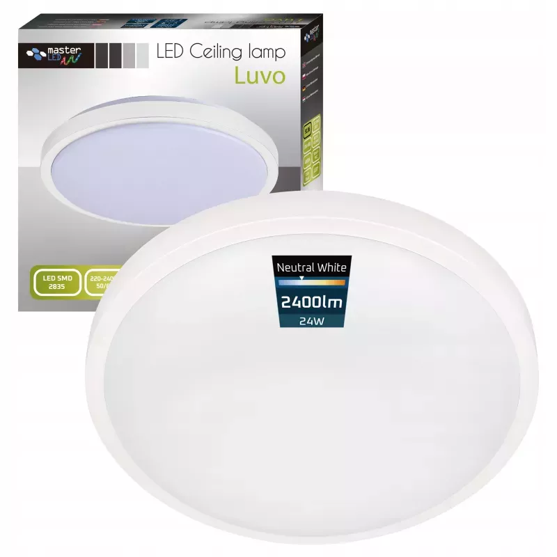PLAFON LED LAMPA SUFITOWA 24W 4000K PANEL SUFITOWY NATYNKOWY okrągły Oprawa-5904703019442
