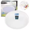 PLAFON LED LAMPA SUFITOWA PANEL 18W 4000K CZUJNIK RUCHU SUFITOWY NATYNKOWY-5904703019473