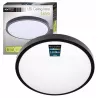 Plafon LED Panel Sufitowy Natynkowy Lampa 12W Nie Mruga Okrągła Czarna-5904703019343