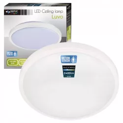 Lampa sufitowa LED z czujnikiem ruchu IP44 24W 4000K-5904703019466